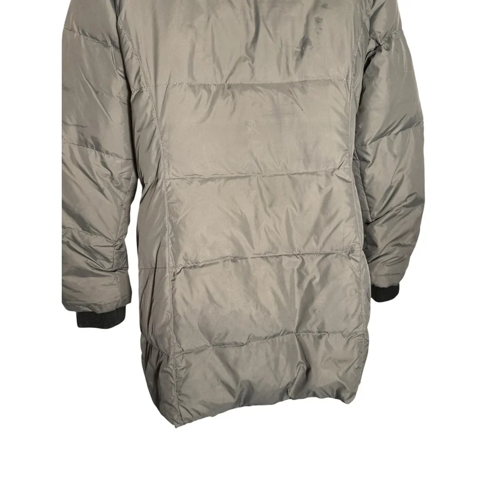 Michael‎ Kors Down Puffer Coat Size Small Women's Olive Green Winter Coat